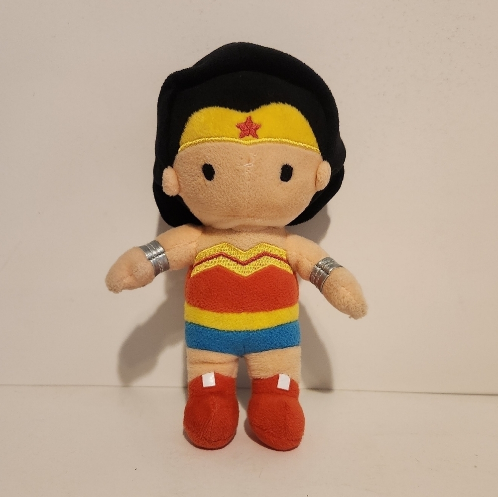 8” Chibi Wonder Woman DesignWare AmScan Justice League Doll Plush with cut tag